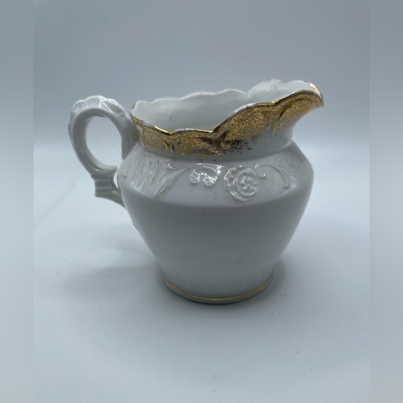 Vintage Porcelain Creamer - Tiny (3” Tall!) - Picture 3 of 5